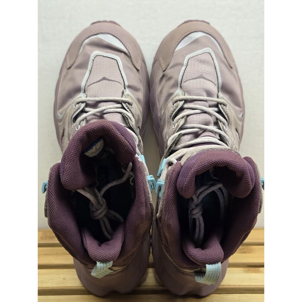 Hoka One Womens Purple Anacapa Mid GTX Gore-Tex Boots Size 8.5B - Picture 10 of 12